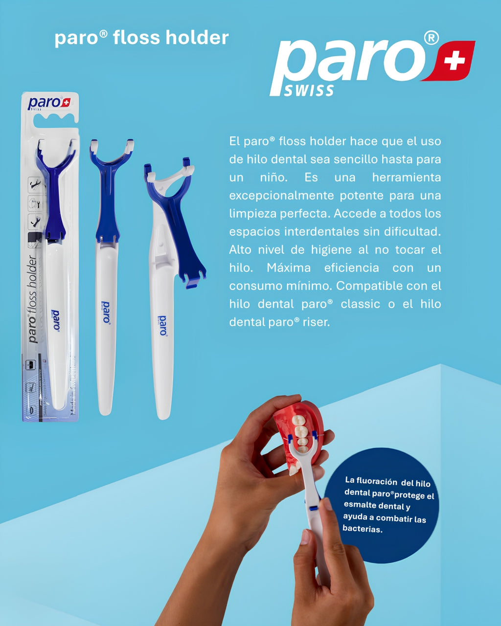 Floss Holder - Soporte para aplicar hilo dental