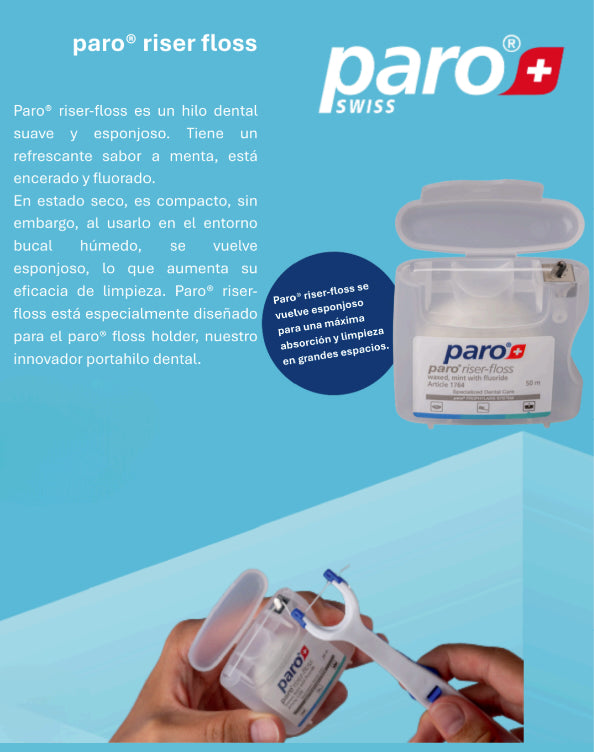 Hilo dental- paro Riser floss 50 metros