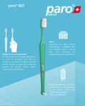 Cepillo de dientes Paro S27 suave con cepillo interdental incluido