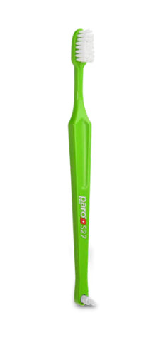 Cepillo de dientes Paro S27 suave con cepillo interdental incluido