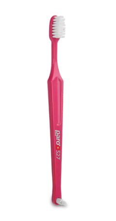 Cepillo de dientes Paro S27 suave con cepillo interdental incluido